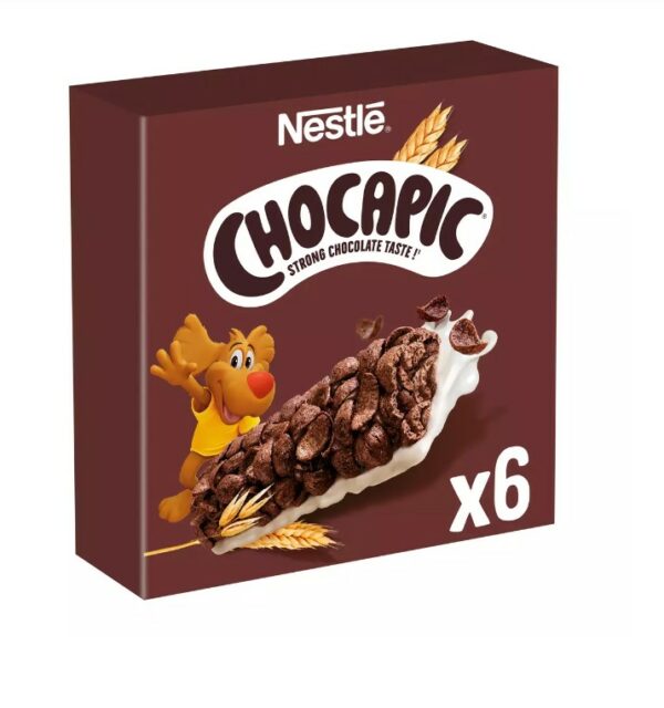 Barres de céréales chocolat CHOCAPIC 150gr