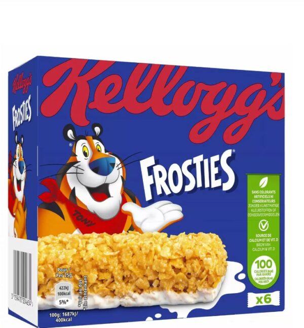 Frosties barres céréales KELLOGG'S 150gr