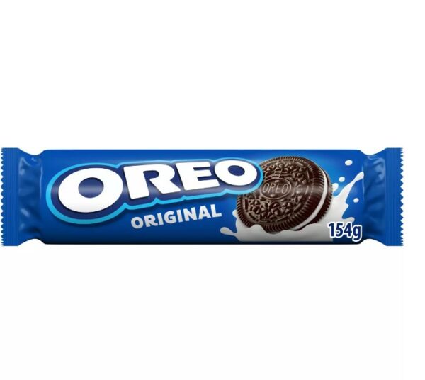 Biscuits chocolat vanille OREO 154gr