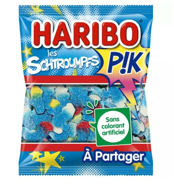 Bonbons Schtroumpfs PIK HARIBO 275gr