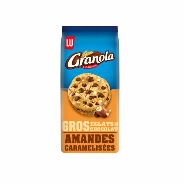 Cookies chocolat et amandes Granola LU