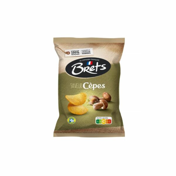 Chips saveur aux cèpes BRET'S 125 g