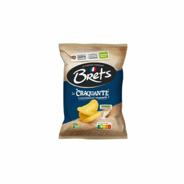 Chips craquante sel de Guérande BRET'S 125 g