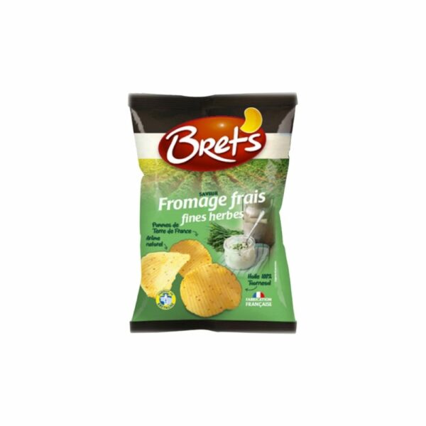 Chips fromage frais et fines herbes BRET'S 125 g