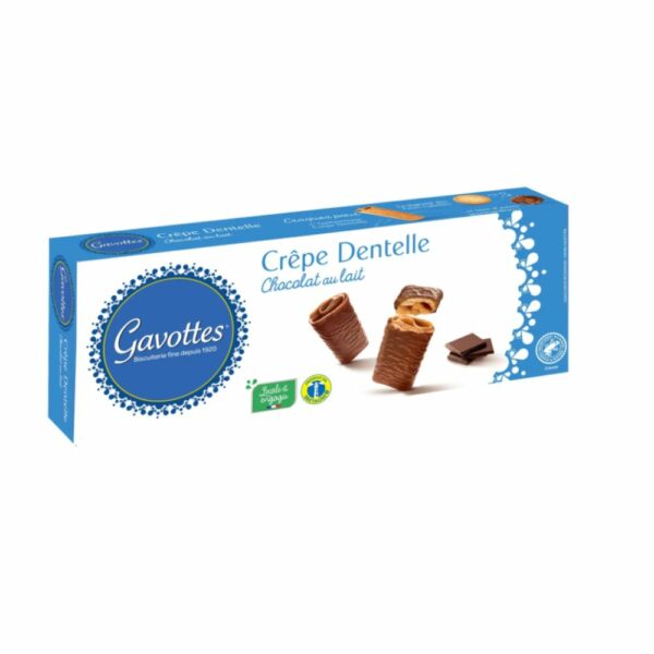 Biscuits crêpe dentelle chocolat au lait GAVOTTES