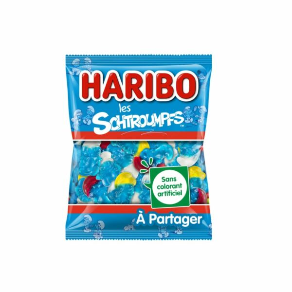 Bonbons Les Schtroumpfs HARIBO 300gr