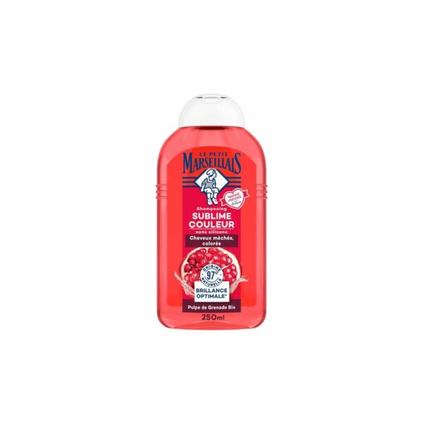 Shampoing Brillance, Cheveux méchés, colorés, Grenade, Bio LE PETIT MARSEILLAIS 250ml