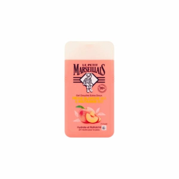 Gel Douche Pêche Blanche Et Nectarine Bio LE PETIT MARSEILLAIS 250ml