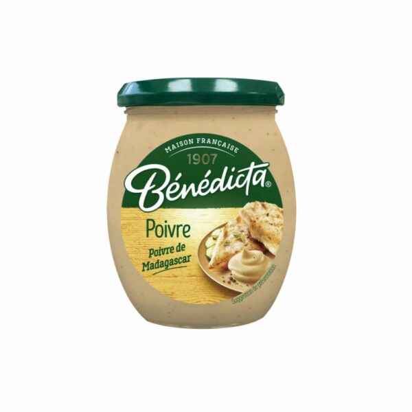 Sauce poivre de Madagascar BENEDICTA 260g