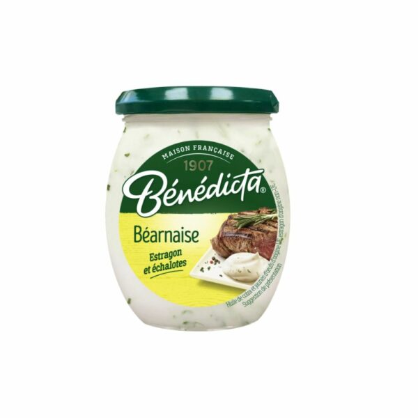 Sauce béarnaise à l'estragon et aux échalotes BENEDICTA 260g