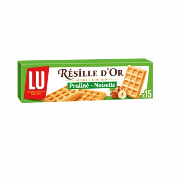 Gaufrettes Résille D'or Praliné noisettes 110 g