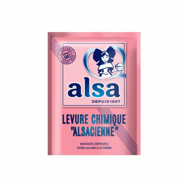 Levure chimique Alsacienne ALSA 8 sachets