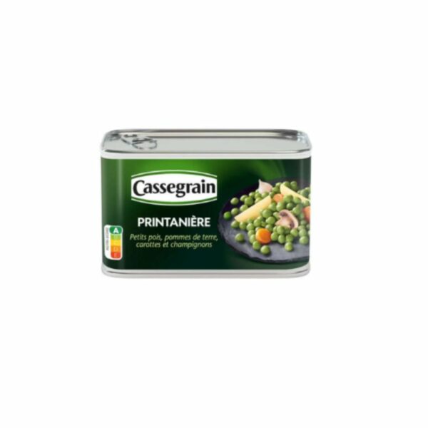 Printanière Petits Pois CASSEGRAIN 660gr