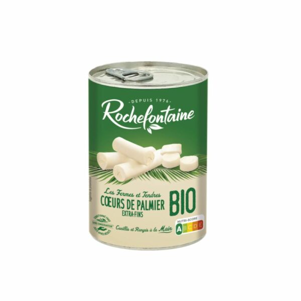 Cœurs de palmier extra-fins Bio ROCHEFONTAINE 400g