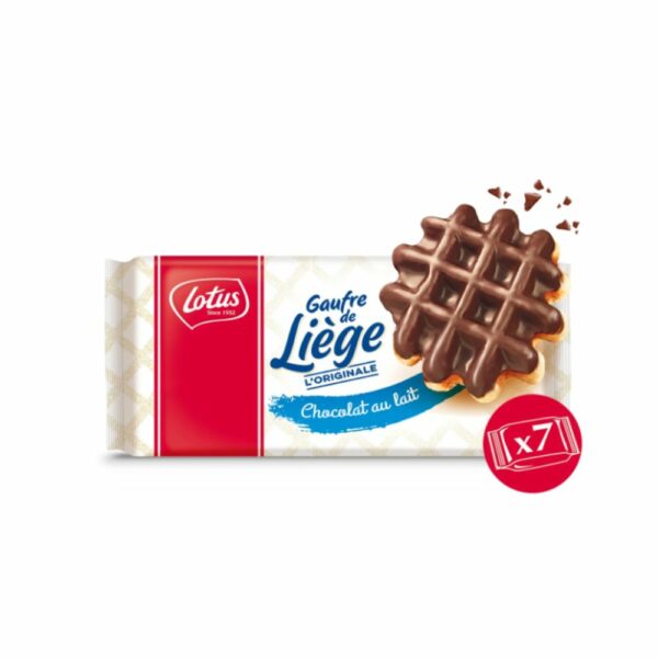 Gaufres De Liège Au Chocolat Au Lait LOTUS