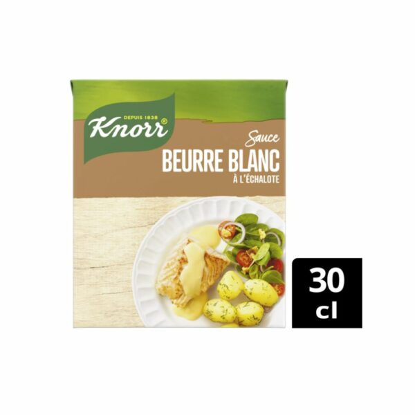 Sauce beurre blanc échalote KNORR 30 cl