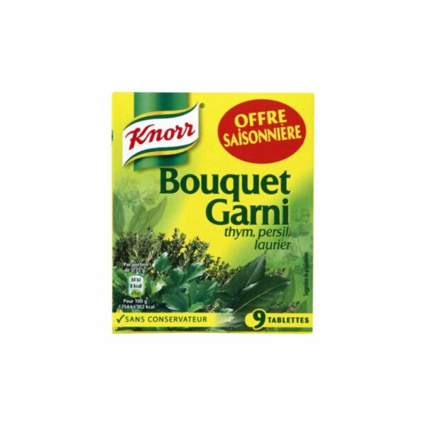 Bouillons bouquet garni KNORR x9