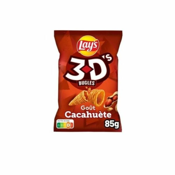 Bugles 3D's Cacahuète 85g