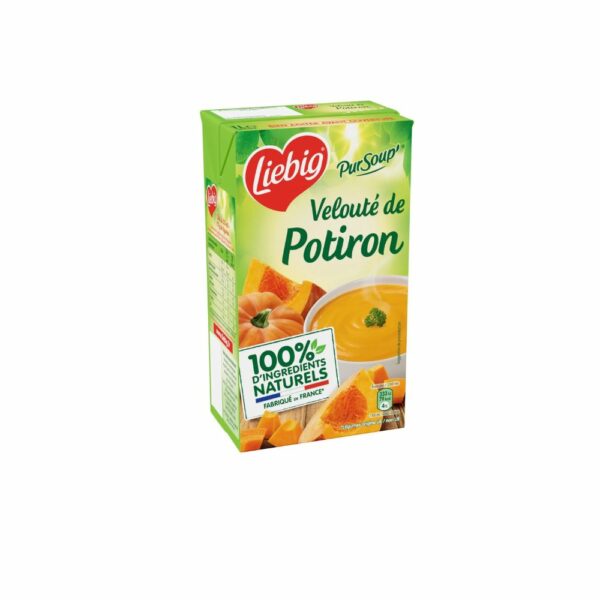 Soupe potiron crème fraîche Liebig 1l