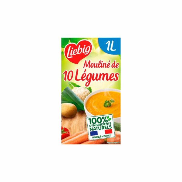 Mouliné de 10 Légumes variés 1l