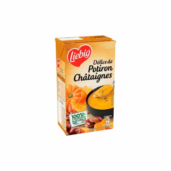 Soupe potiron châtaignes LIEBIG 1l