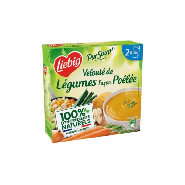 Soupe légumes poêlés LIEBIG 2 briques 30cl