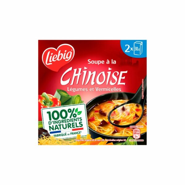 Soupe à la chinoise LIEBIG 2 briques 30 cl