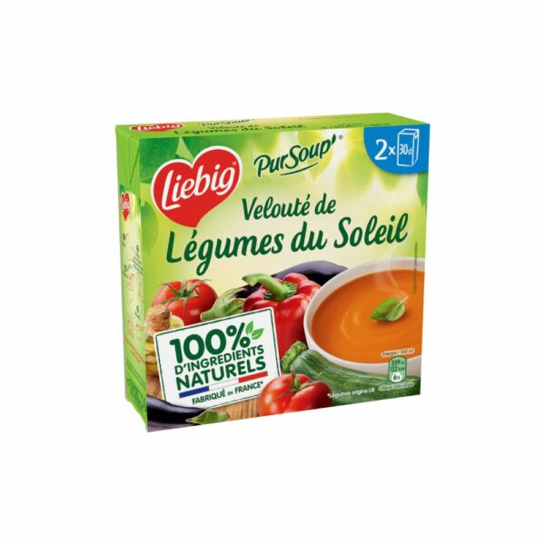 Soupe légumes soleil LIEBIG 2 briques 30 cl