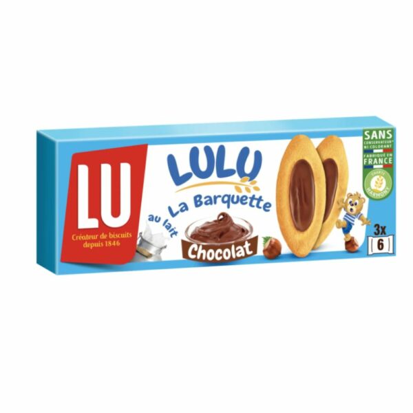 Biscuits au chocolat La Barquette Lulu LU