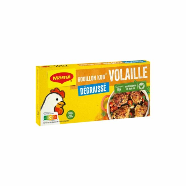 Bouillon Kub volaille dégraissé MAGGI 120 g