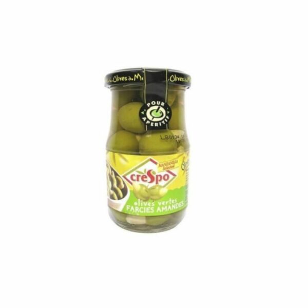 OLIVES FOURREES AMANDES CRESPO 120 gr