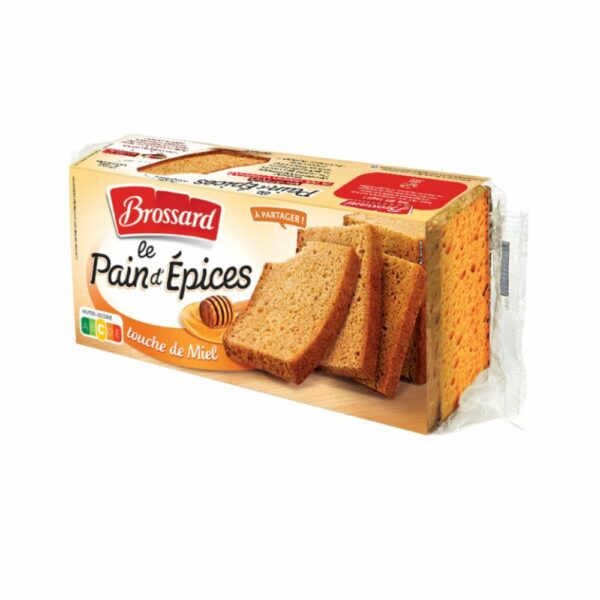 Pain d'épices au miel BROSSARD 350gr