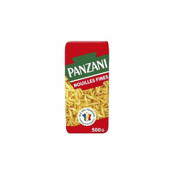 Pâtes nouilles fines PANZANI 500gr