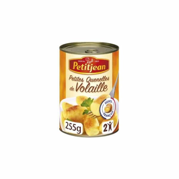 Quenelles de Volaille au naturel PETIT JEAN 400g