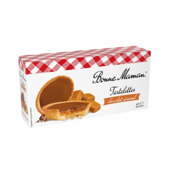 Biscuits Tartelettes Chocolat Caramel BONNE MAMAN