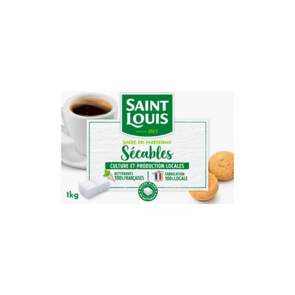 Sucres en morceaux SAINT LOUIS 1Kg