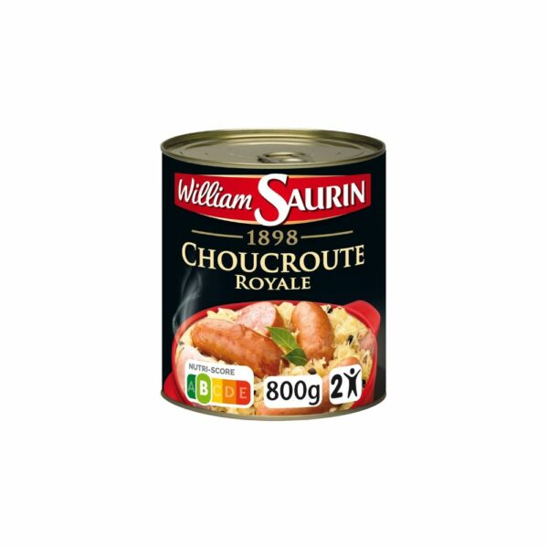 Choucroute au Riesling WILLIAM SAURIN 800g