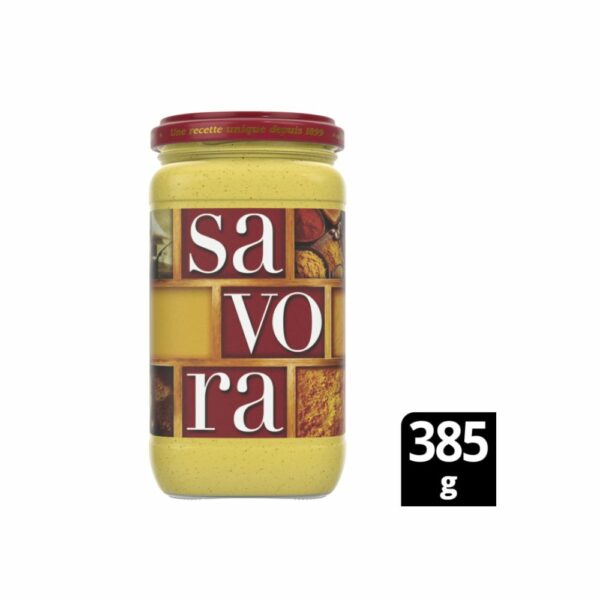 Moutarde Epices & Aromates Savora pot de 385g