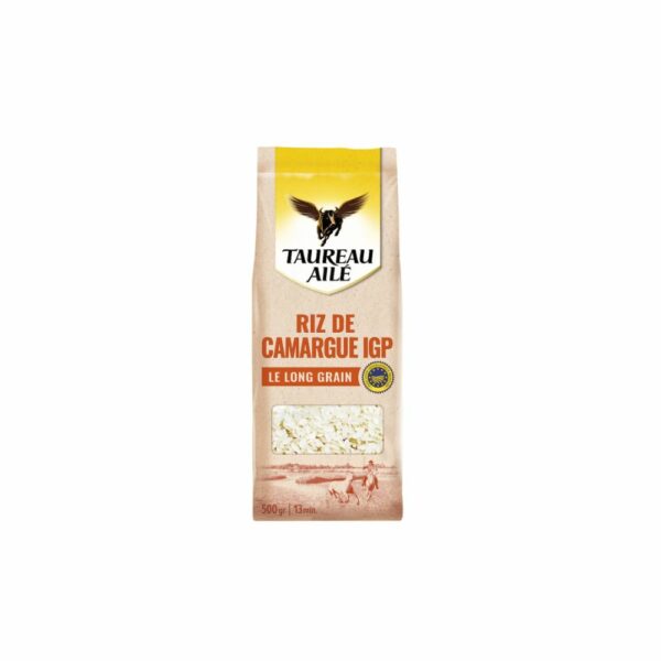 Riz Long De Camargue IGP 13Min TAUREAU AILE 500g