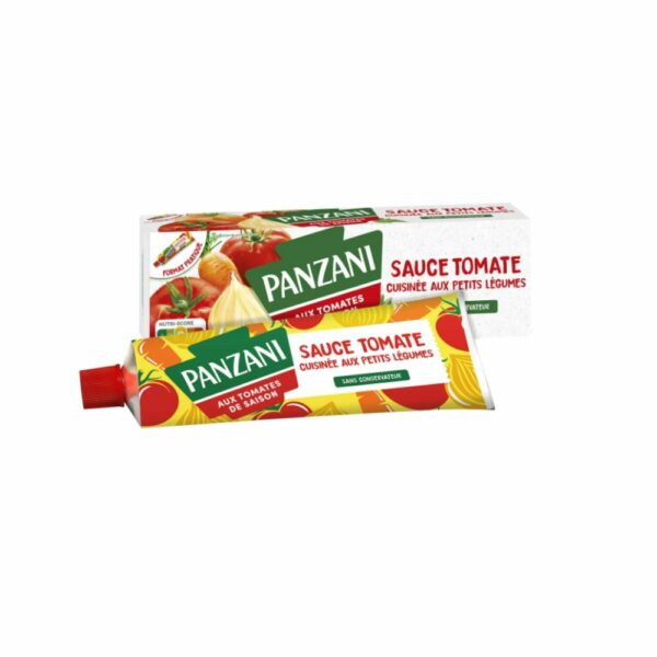 Sauce tomate cuisinée aux petits légumes PANZANI 220g