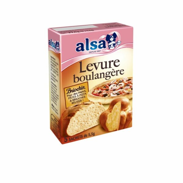 Levure Boulangère Briochin ALSA 5 sachets