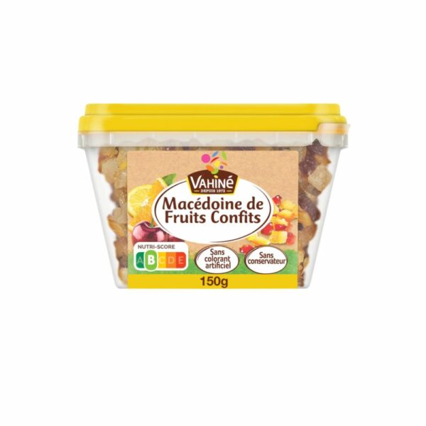 Fruits confits macédoine VAHINE 150 g