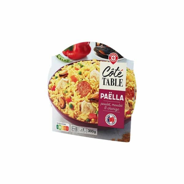 Paëlla royale barquette COTE TABLE 300G