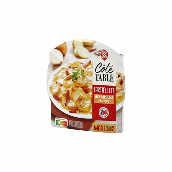 Tartiflette barquette COTE TABLE 350G