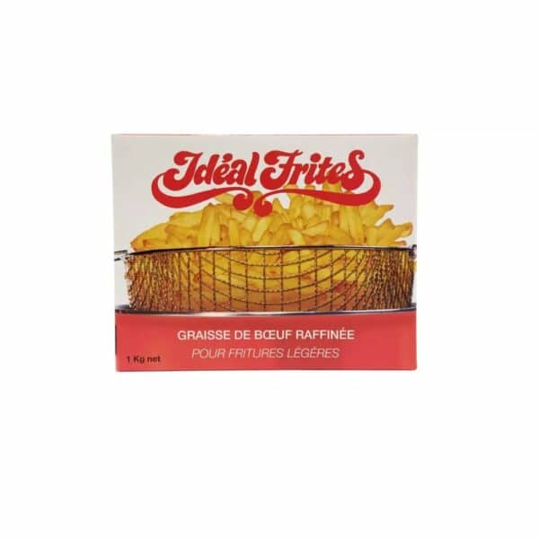 Graisse de bœuf raffinée pour fritures légères IDEAL FRITES 1kg