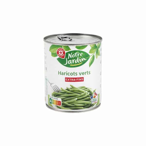 Haricots Verts Extra Fins NOTRE JARDIN 440g