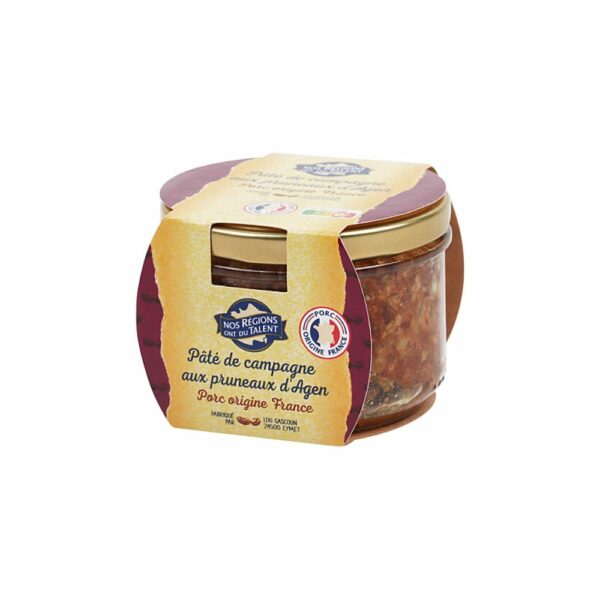 Pâté aux pruneaux d'Agen NOS REGIONS ONT DU TALENT 180g