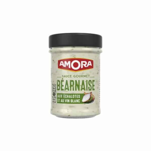 Sauce Gourmet Béarnaise Échalotes Vin Blanc AMORA 184g