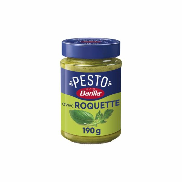 Sauce pesto basilic et roquette BARILLA 190g