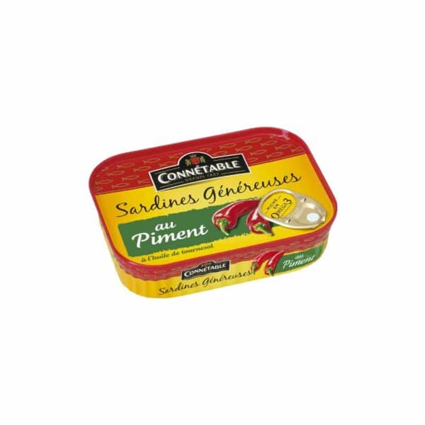 Sardines piment CONNETABLE 140g